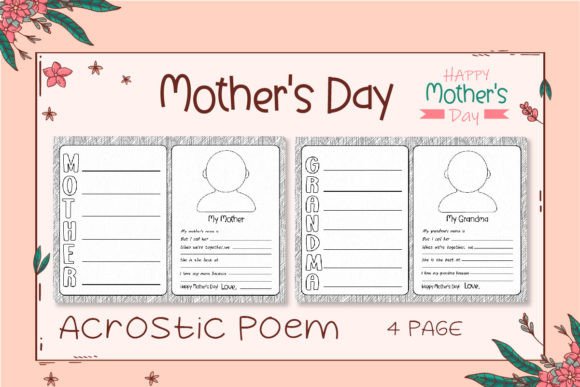 Celebrate Mom with a Creative Acrostic Poem Worksheet