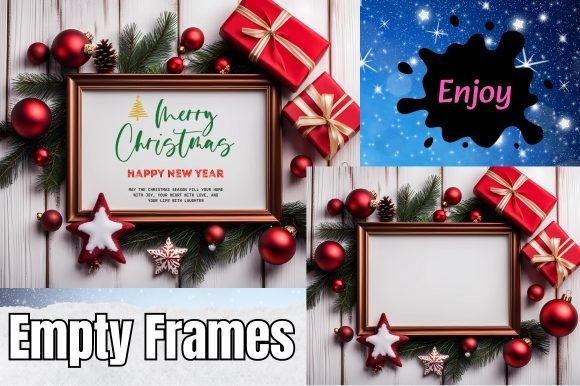 Christmas Frames: Elevating Your Holiday Design Assets
