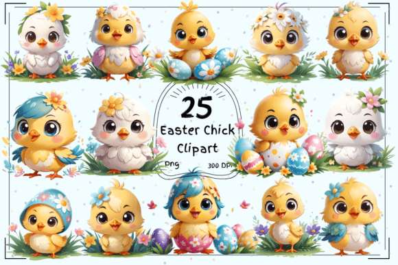Enchanting Easter Designs: A Guide to Floral Chick Clipart