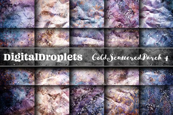 Gold Scattered Vol. 4 | Collection: Vintage Texture for Modern Projects