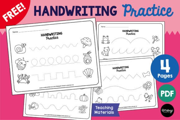 Handwriting Practice Worksheets | Lines for Fine Motor Skills
