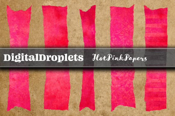 Hot Pink | 180 Washi Tapes: A Burst of Creative Energy