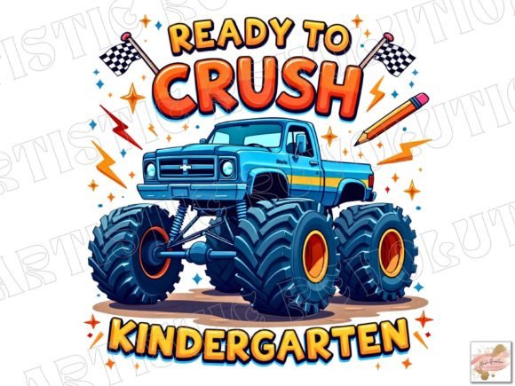 Rev Up Your Projects with Monster Truck PNG Designs