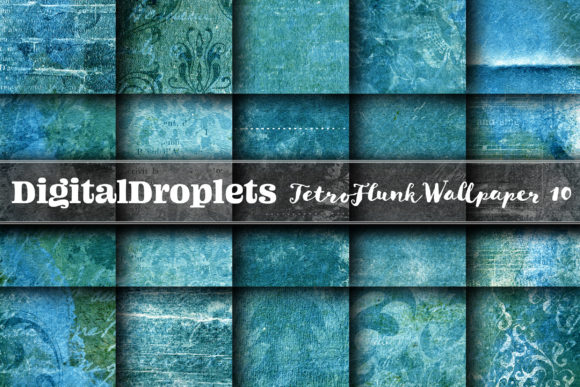 TetroFlunk Wallpaper Vol.10: Vibrant & Grungy Textures