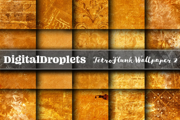 TetroFlunk Wallpaper Vol. 2: A Designer's Grunge Toolkit