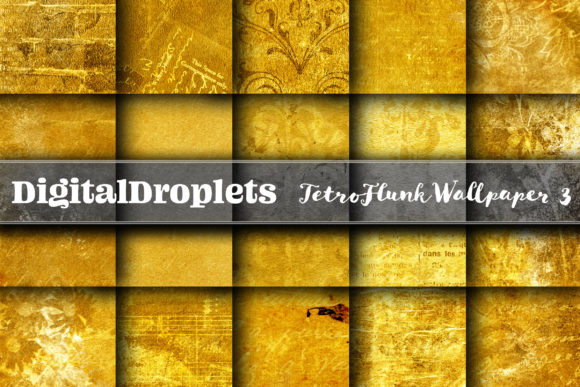 TetroFlunk Wallpaper Vol. 3: A Designer's Gritty Texture Toolkit