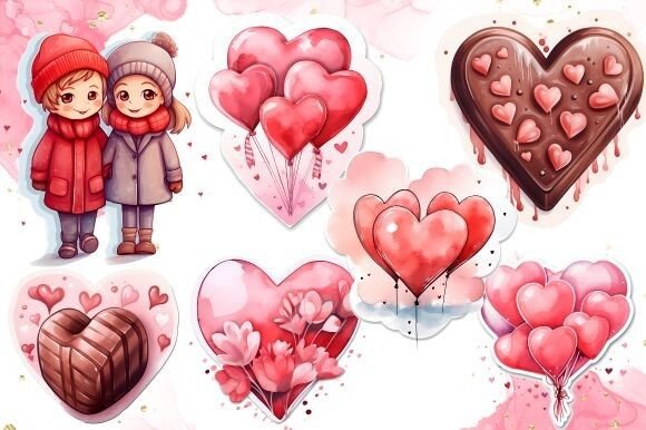 Valentine's Day Stickers: 7 Designs to Elevate Your Projects
